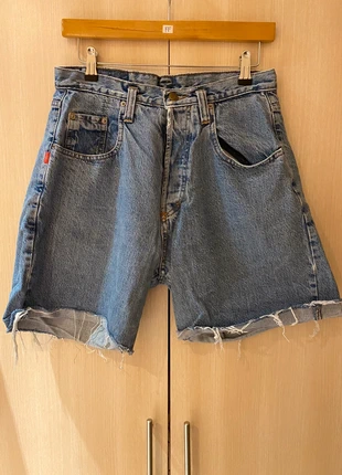Ober Denim High Waist Shorts, brand: Ober, condition: Good, size: M / UK 12-14, £8.00, £9.10 includes Buyer Protection