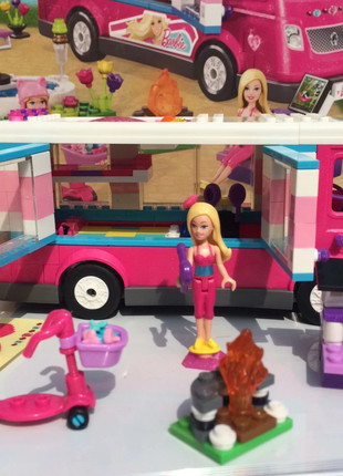 Barbie - Méga Camping-Car De Barbie - Accessoire Poupée sur