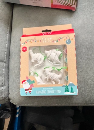 Dinosaur Christmas decorations, brand: Home Bargains, condition: New with tags, £1.00, £1.75 includes Buyer Protection