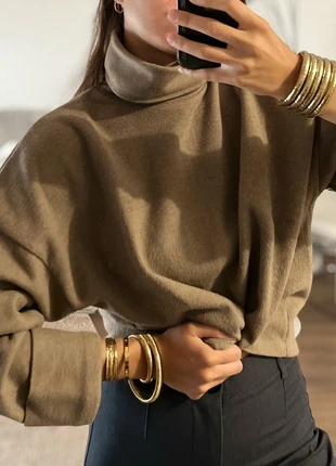 Pull over taupe, marque: ASOS Design, état: Très bon état, taille: XS / 34 / 6, 15,00 €, 16,45 € Protection acheteurs incluse