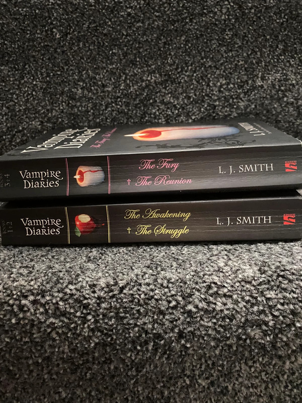 The vampire diaries books 1-4