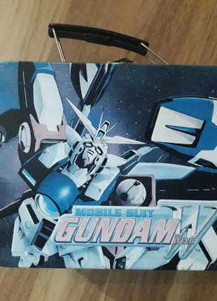 Tin Lunch Box Mobile Suit Gundam, marca: Bandai, estado: Muito bom, tamanho: Tamanho único, €20.00, €21.70 inclui Proteção do Comprador