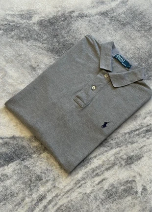Polo Ralph Lauren gris chiné logo brodé (taille L), marque: Ralph Lauren, état: Très bon état, taille: L, 44,99 €, 47,94 € Protection acheteurs (Pro) incluse