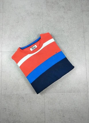 Pull - Tommy Hilfiger - Bleu Blanc Rouge- A rayures - Col Rond- Taille S #60, brand: Tommy Hilfiger, condition: Very good, size: S, €15.00, €16.45 includes Buyer Protection
