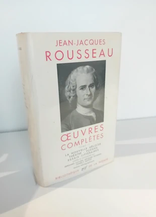 Pléiade Rousseau Œuvres complètes Tome II, staat: Heel goed, € 30,00, € 32,20 inclusief Kopersbescherming Pro