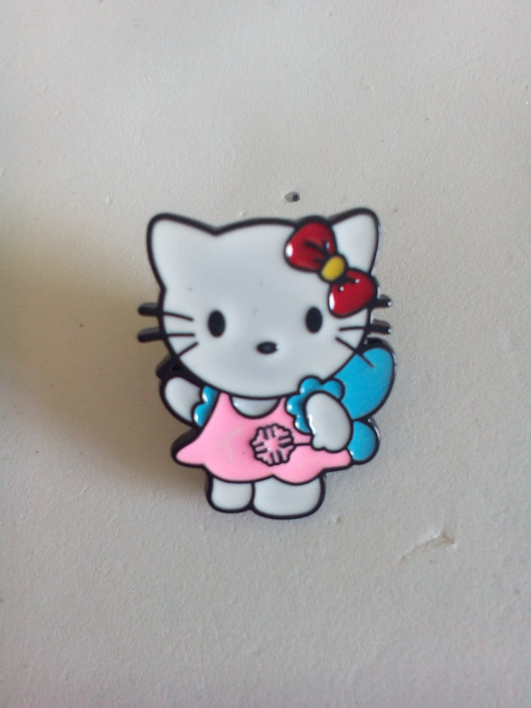 Hello Kitty Pin Metal Badge Pins Anime | Vinted