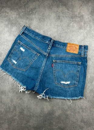 Short Levi’s 501 | vintage | bleu | très bon état | Taille W29 FR 38/40, marke: Levi's, zustand: Sehr gut, größe: M / 38 / 10, 12,00 €, 13,30 € beinhaltet Vinted-Käuferschutz Pro