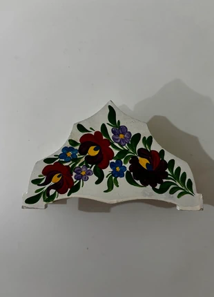 Suporte para guardanapos pintado à mão, merk: Handmade, staat: Nieuw zonder prijskaartje, € 2,00, € 2,80 inclusief Kopersbescherming