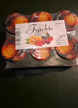 Pot à confiture mini encore emballés, marca: Früchte, estado: Nuevo con etiquetas, 3,50 €, 4,38 € Protección al comprador incluida