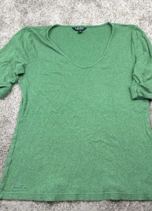 T-shirt col V Lauren vert taille M, marque: Ralph Lauren, état: Très bon état, taille: M / 38 / 10, 4,00 €, 4,90 € Protection acheteurs incluse