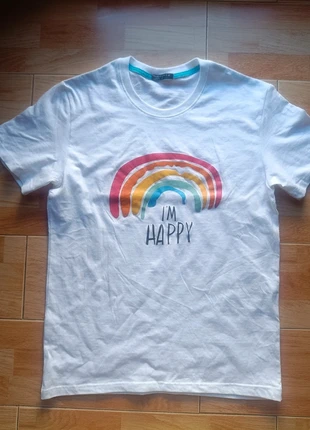 Camiseta blanca detalle arcoiris, marque: Local, état: Neuf sans étiquette, taille: M, 2,50 €, 3,33 € Protection acheteurs incluse