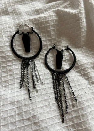 Black coffin earrings, brand: Alternative, condition: New with tags, £8.00, £9.10 includes Buyer Protection