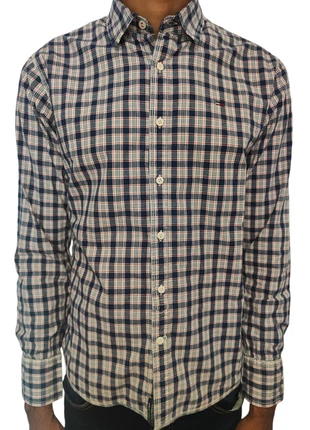 Chemise Tommy Hilfiger à carreaux à manche longue – Homme – Taille M, marque: Tommy Hilfiger, état: Très bon état, taille: M, 18,00 €, 19,60 € Protection acheteurs incluse