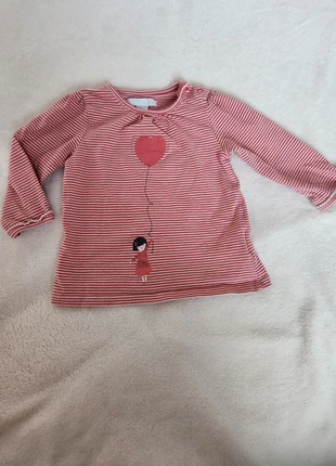 Petit haut mignon bébé fille 6 mois, marke: Obaïbi, zustand: Gut, größe: 6-9 Monate / 68, 1,00 €, 1,75 € inklusive Vinted-Käuferschutz