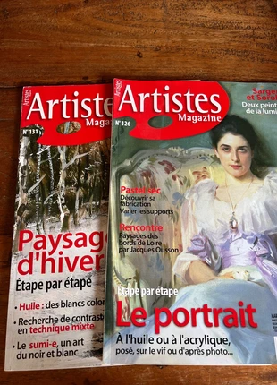 Artistes magazine lot de 2, état: Bon état, 4,20 €, 5,11 € Protection acheteurs incluse