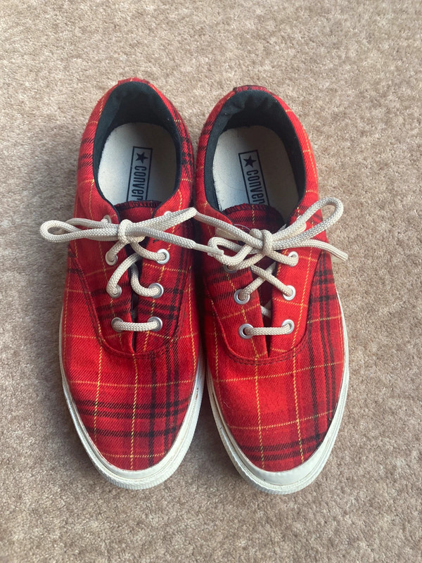 Tartan converse uk hotsell