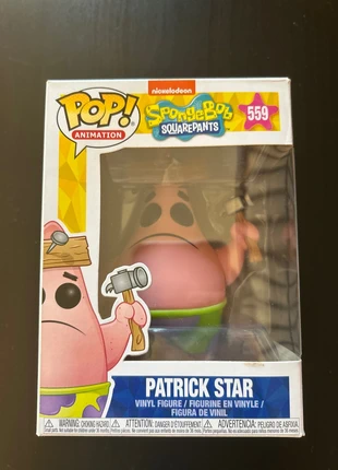 Funko pop Patrick star, marke: Funko, zustand: Sehr gut, größe: Frühchen, bis 44, 19,50 €, 21,18 € inklusive Vinted-Käuferschutz