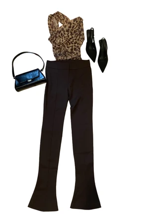 pantaloni marroni nico nico, merk: Nico Nico, staat: Heel goed, maat: XS / 34 / 6, € 13,00, € 14,35 inclusief Kopersbescherming