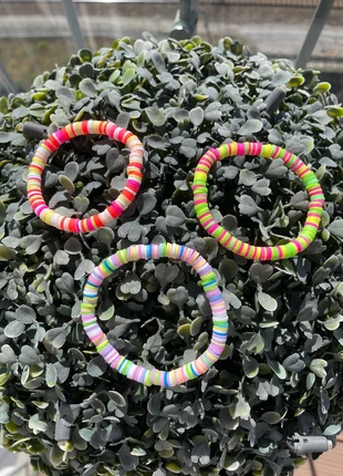 Conjunto de 3 pulseiras de contas, estado: Novo sem etiquetas, €4.00, €4.90 inclui Proteção do Comprador