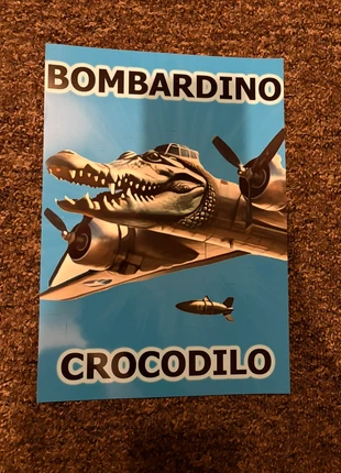 Bombardino Crocodilo Brainrot Poster, brand: Brainrot, condition: New without tags, £6.99, £8.04 includes Buyer Protection