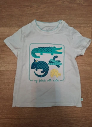 T-shirt bébé Obaïbi - 23 mois / 86 cm 🐢🐊, marque: Obaïbi, état: Très bon état, taille: 18-24 mois / 86 cm, 2,00 €, 2,80 € Protection acheteurs incluse