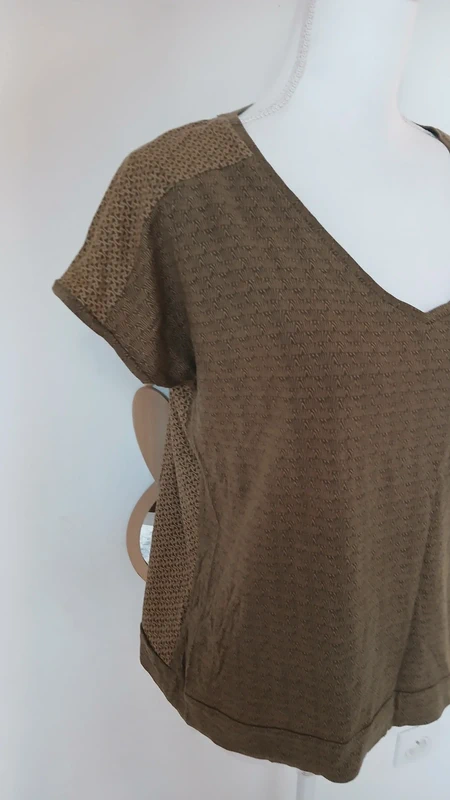 T shirt kaki Bonobo - photo numéro 2