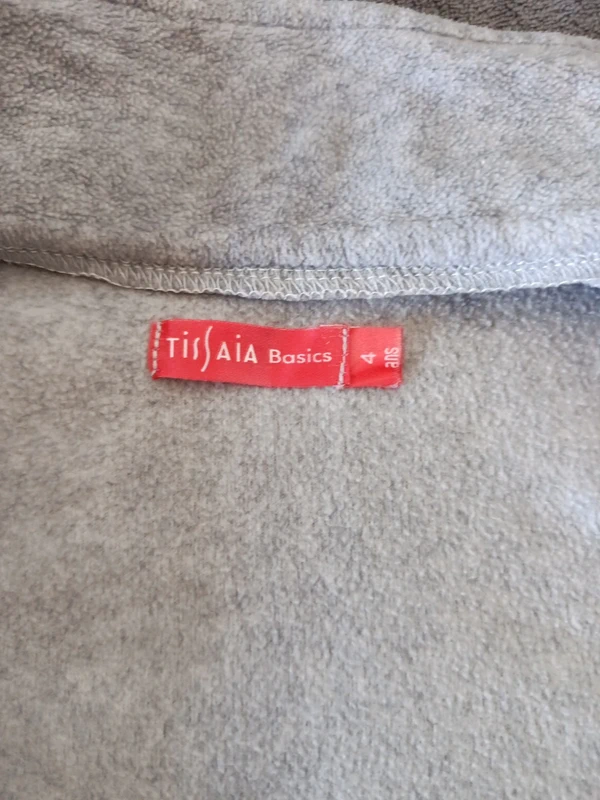 Gilet zippé 4 ans, Tissaia Basics - photo numéro 4