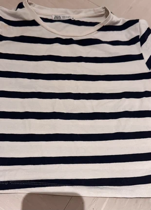ZARA Shirt Gr.M, Stretchstoff, dunkelblaue Streifen, marque: Zara, état: Très bon état, taille: M / 38 / 10, 3,99 €, 4,89 € Protection acheteurs incluse