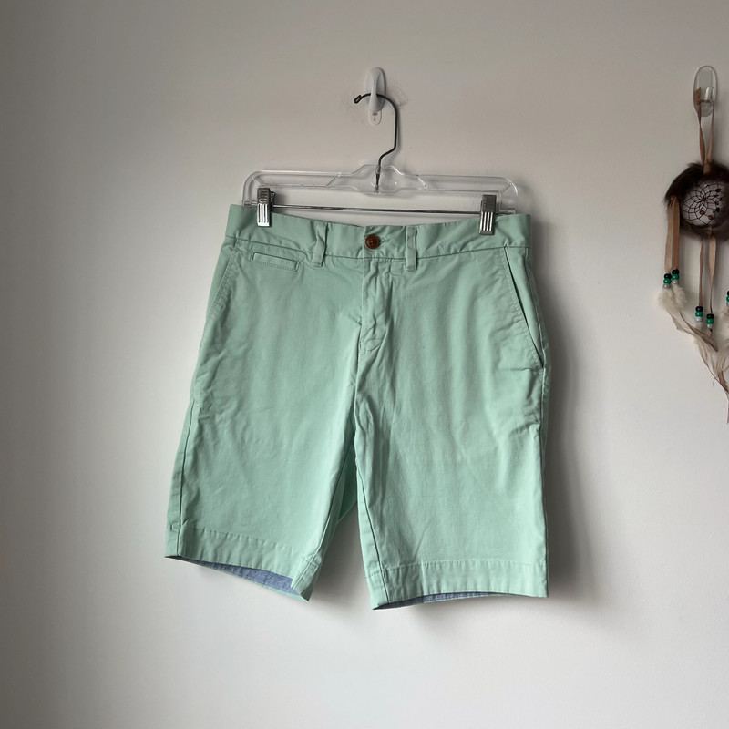 Mint green 2025 chino shorts