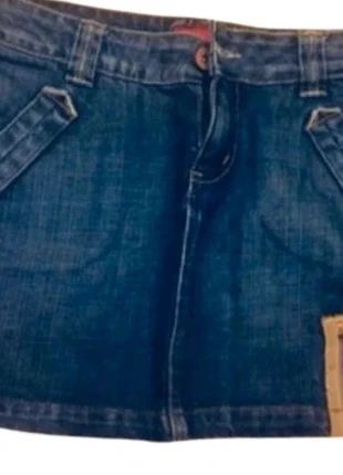 Vintage Y2K Blue Denim mini skirt Coquette, brand: y2k, condition: Very good, size: M / 10, £29.99, £32.19 includes Buyer Protection