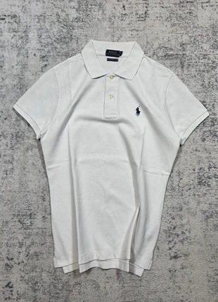 Polo Ralph Lauren Femme Taille S Blanc Slim Fit Logo Brodé Année 2010s Chic, brand: Ralph Lauren, condition: Very good, size: S, €34.99, €37.44 includes Buyer Protection Pro