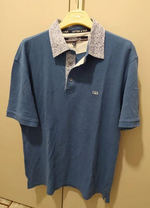 Polo cotton & silk, marque: Cotton & Silk, état: Très bon état, taille: XL, 3,00 €, 3,85 € Protection acheteurs incluse
