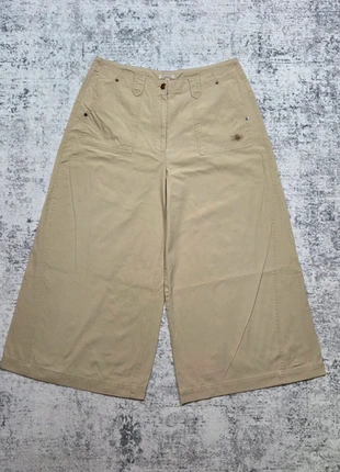 Pantalon Patte D'Elephant Pantacourt Scenic W30 L25 Beige Vintage Large Ample Old Money Retro Y2K, merk: Scenic, staat: Heel goed, maat: M / 38 / 10, € 25,00, € 26,95 inclusief Kopersbescherming Pro