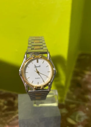 Montre Donati à quartz – Bracelet métal bicolore et cadran blanc, estado: Nuevo sin etiquetas, tamaño: Talla única, 19,00 €, 20,65 € Protección al comprador incluida