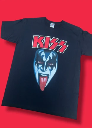 T-shirt vintage collector rare KISS, marque: Fruit of the Loom, état: Neuf sans étiquette, taille: M, 79,00 €, 83,65 € Protection acheteurs (Pro) incluse