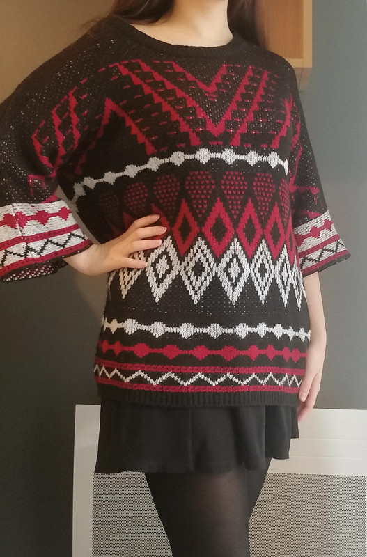 Mini robe gros pull Jennyfer Vinted