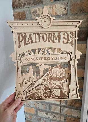Panneau Platform 9¾, marke: Harry Potter, zustand: Sehr gut, 50,00 €, 53,20 € inklusive Vinted-Käuferschutz