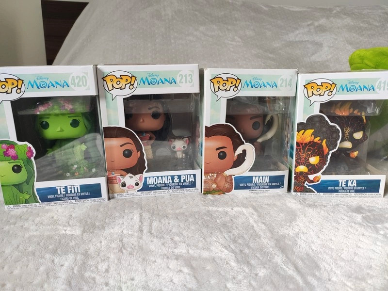 Funko Pop x4 Vaiana Moana Maui Tefiti Teka collection disney - Vinted Funko Pop x4 Vaiana Moana Maui Tefiti Teka collection disney - Vinted