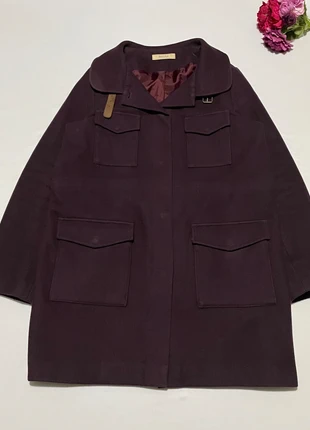 Manteau long en laine Sésun Prince Street Violet Bordeaux Taille M Femme, brand: Sessun, condition: Very good, size: M / 38 / 10, €55.00, €58.45 includes Buyer Protection