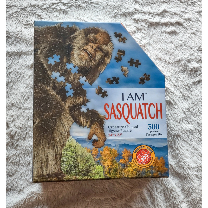 Sasquatch Creature Shaped 300 Piece Puzzle 1