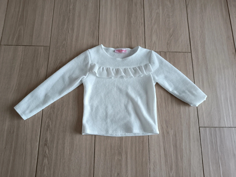 Pull fin blanc 1