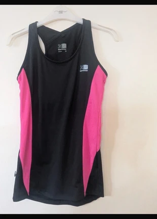 Karrimor black & pink racer back running vest - size 10, brand: Karrimor, condition: Very good, size: S / UK 8-10, £1.50, £2.28 includes Buyer Protection