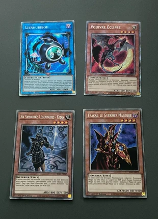 Lot 4 cartes Platinium ra04 et ra03, marque: Yu-Gi-Oh!, état: Neuf sans étiquette, 3,50 €, 4,38 € Protection acheteurs incluse