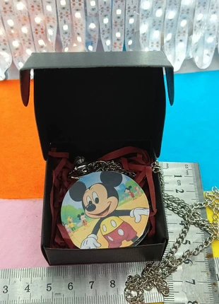 Montre à gousset Mickey Mouse, marke: Disney, zustand: Sehr gut, größe: 47 mm & größer, 5,00 €, 5,95 € beinhaltet Vinted-Käuferschutz Pro