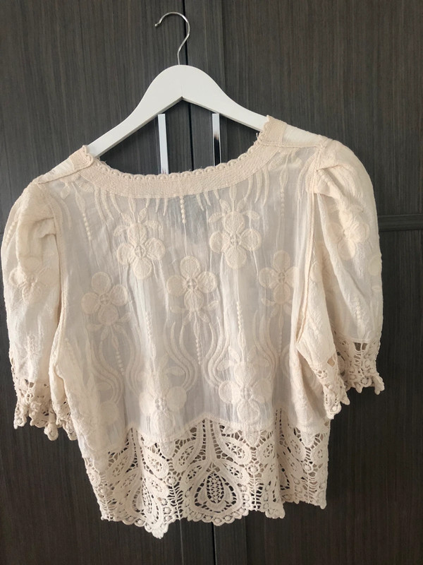 Blusa de verano con encaje 2