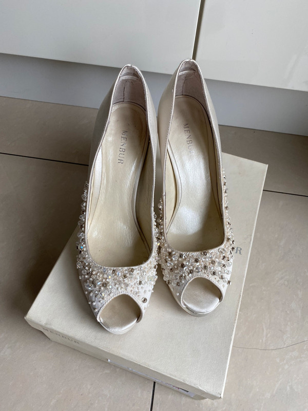Grey wedding shoes on sale