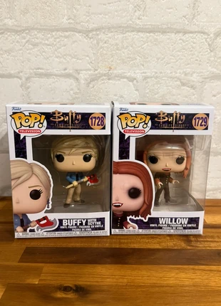 Lot Funko Pop! Buffy & Willow – Buffy contre les Vampires (N°1728 & N°1729), brand: Funko, condition: Very good, size: One size, €39.90, €42.60 includes Buyer Protection