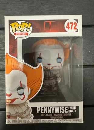 Funko Pop IT Pennywise (with boat) 472, brand: Funko, condizioni: Buone, taglia: Prematuri, fino a 44 cm, €12.00, €13.30 include la Protezione acquisti