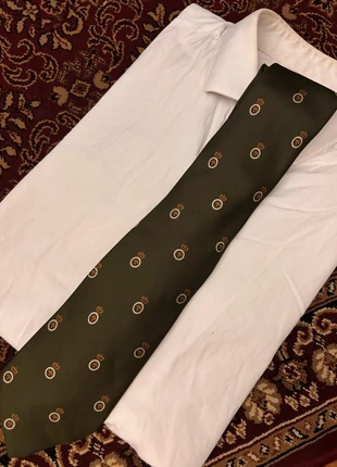 Cravate à poids vert magnifique élégant et sobre, marca: Vintage Dressing, estado: Muito bom, €5.00, €5.95 inclui Proteção do Comprador Pro