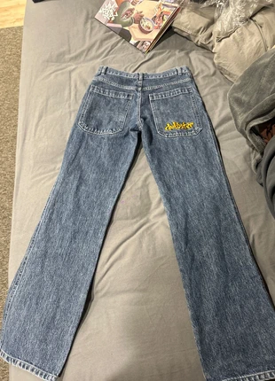 Blue vintage H/M dubstep jeans, brand: H&M, condition: Very good, size: W26, £6.00, £7.00 includes Buyer Protection